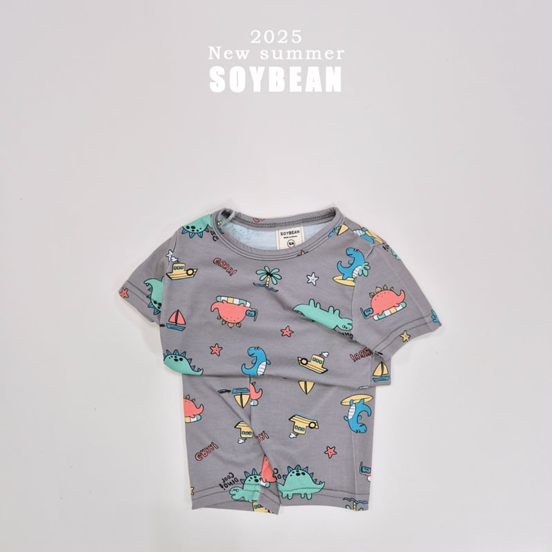 Soybean - Korean Children Fashion - #kidsshorts - Dino Eeasywear - 11