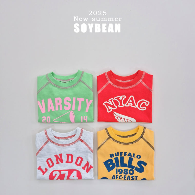 Soybean - Korean Children Fashion - #kidsshorts - Summer Vintage Line Top Bottom Set - 7
