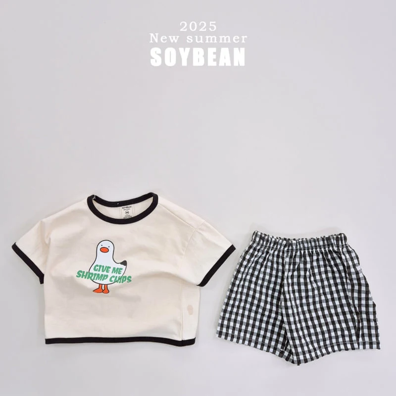 Soybean - Korean Children Fashion - #kidsstore - Seagull Friend Top Bottom Set - 11