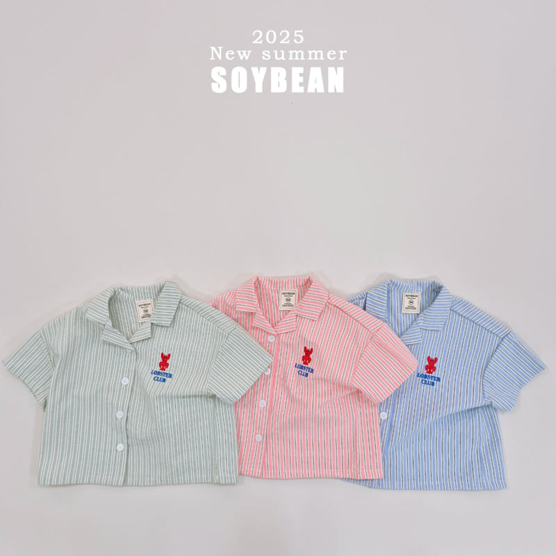 Soybean - Korean Children Fashion - #kidsstore - Lobster Open Shirt
