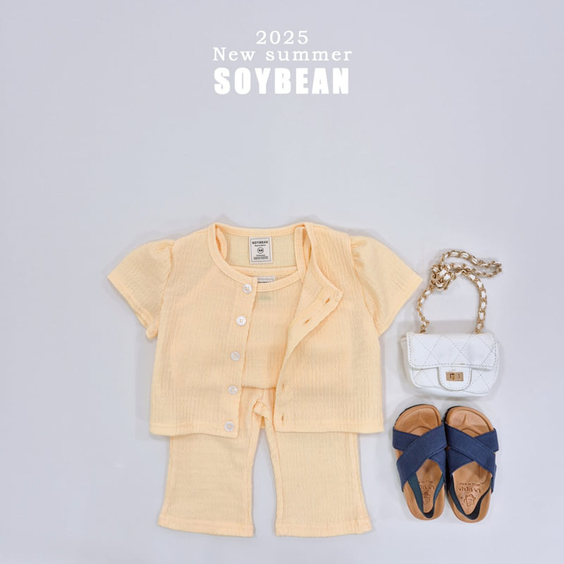 Soybean - Korean Children Fashion - #kidsshorts - Cute Set (set of 3) - 4