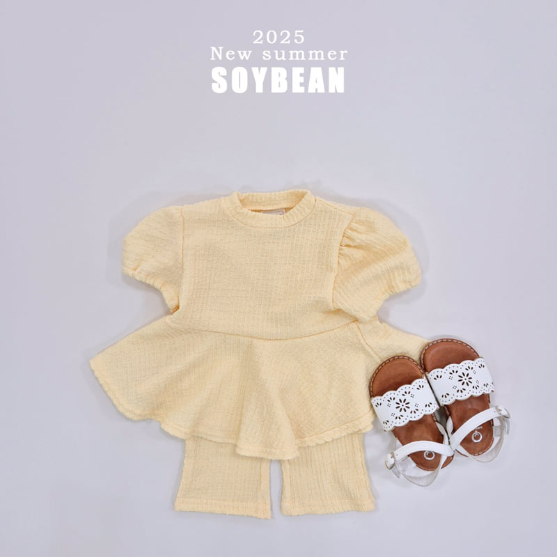 Soybean - Korean Children Fashion - #kidsstore - Little Princess Top Bottom Set - 5
