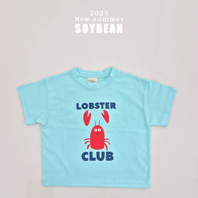 Soybean - Korean Children Fashion - #kidsstore - Lobster Club Short Sleeve Tee - 11