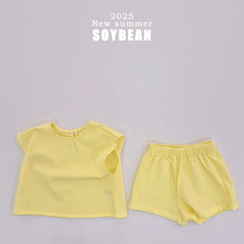 Soybean - Korean Children Fashion - #kidzfashiontrend - Shaved Ice Top Bottom Set - 8