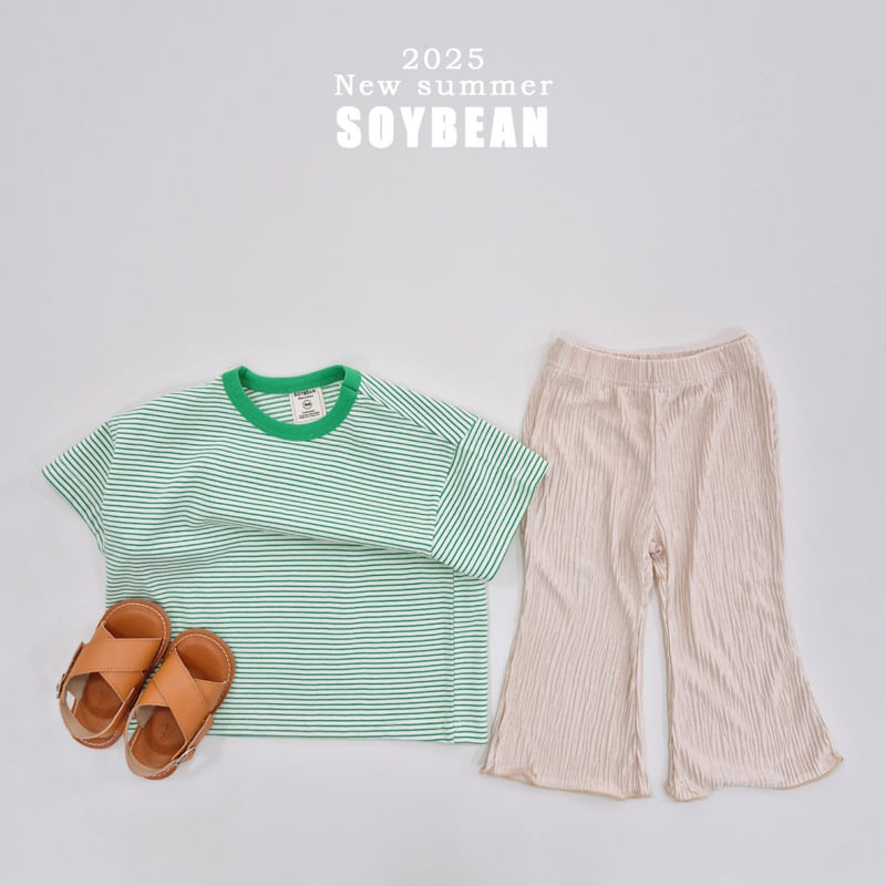 Soybean - Korean Children Fashion - #kidzfashiontrend - Bootcut Pleated Pants - 9