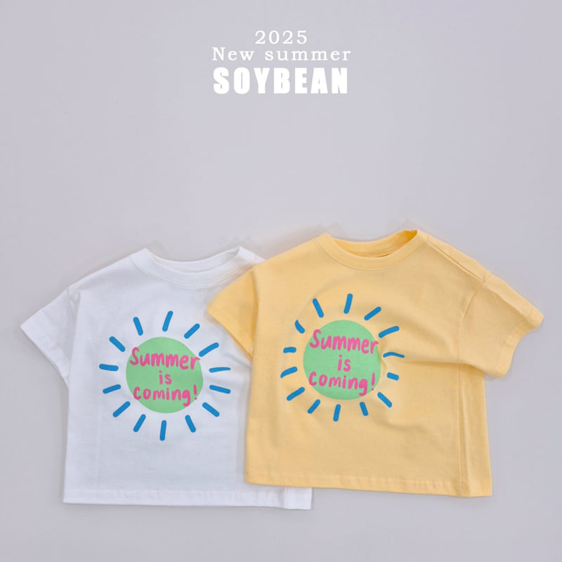 Soybean - Korean Children Fashion - #kidzfashiontrend - Is Coming Short Sleeve Tee - 11