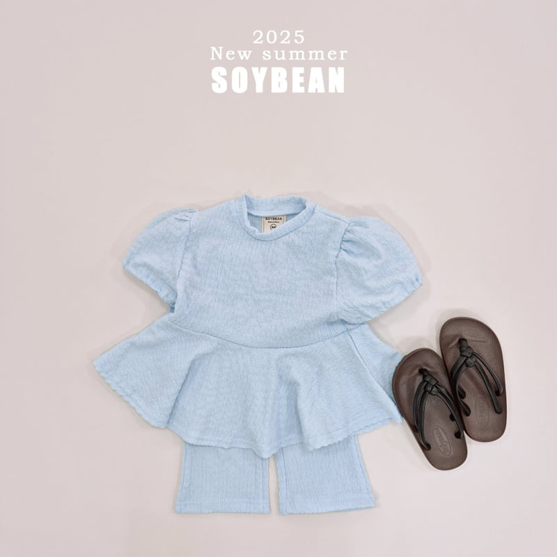 Soybean - Korean Children Fashion - #kidzfashiontrend - Little Princess Top Bottom Set - 6