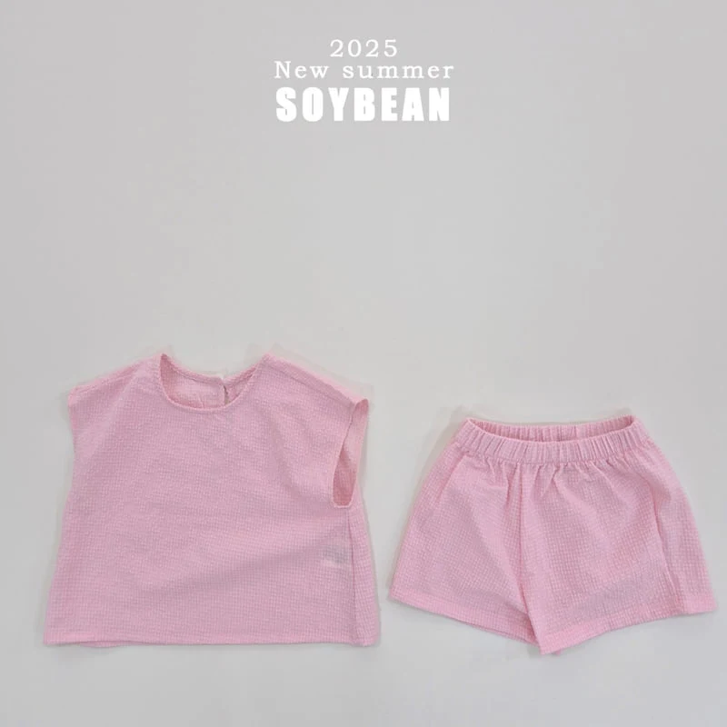 Soybean - Korean Children Fashion - #littlefashionista - Shaved Ice Top Bottom Set - 10