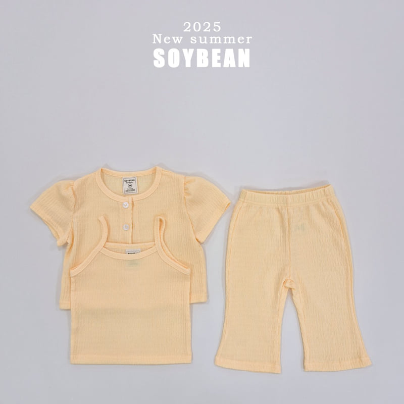 Soybean - Korean Children Fashion - #littlefashionista - Cute Set (set of 3) - 7