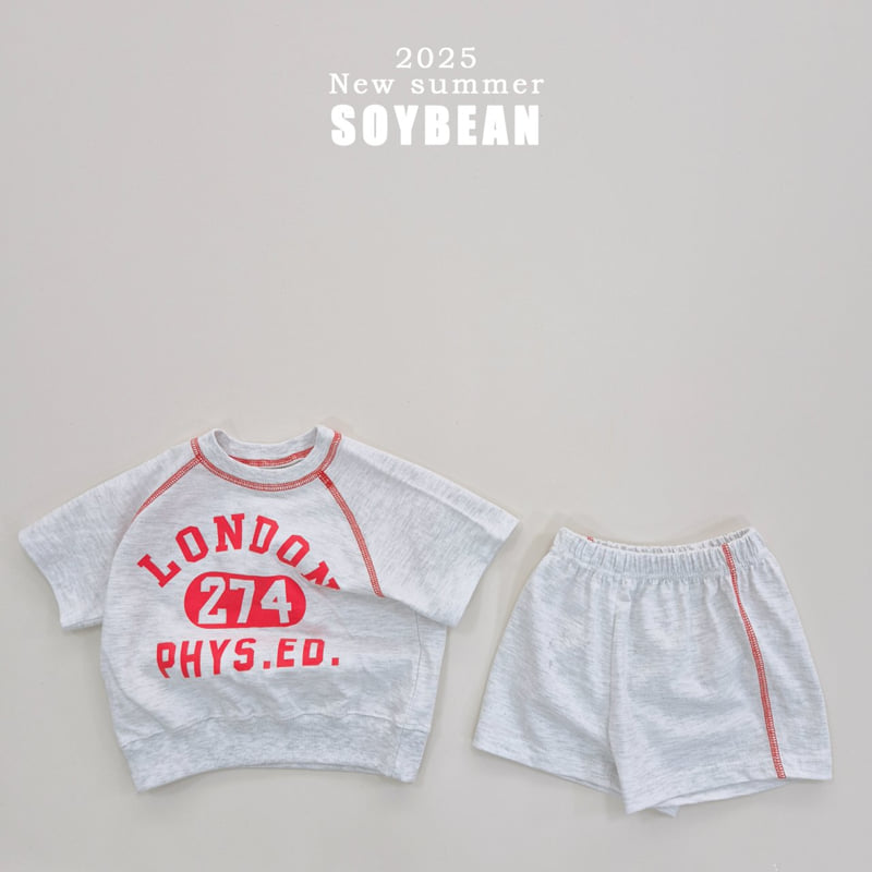 Soybean - Korean Children Fashion - #littlefashionista - Summer Vintage Line Top Bottom Set - 11
