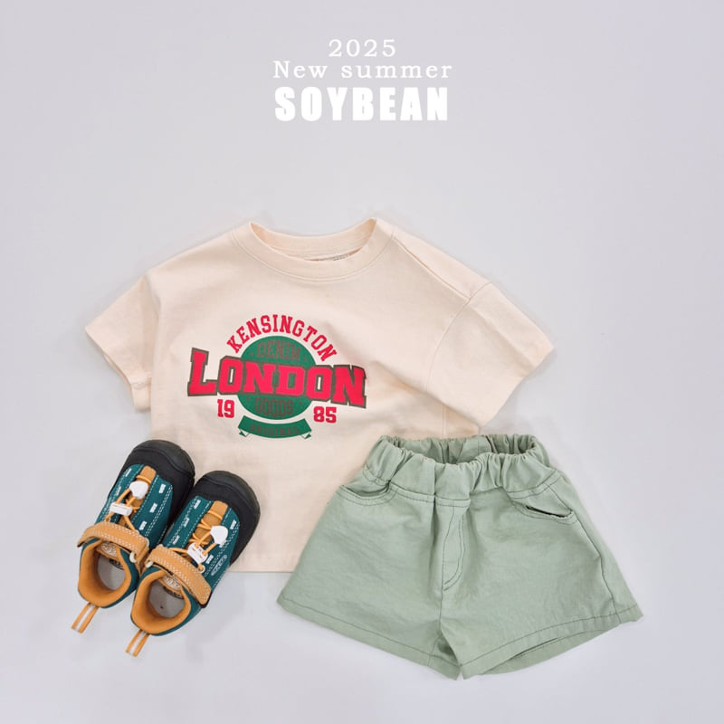 Soybean - Korean Children Fashion - #littlefashionista - Washed Cotton Shorts - 12