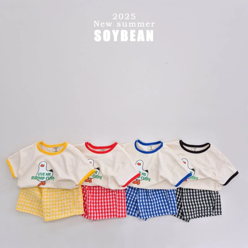 Soybean - Korean Children Fashion - #magicofchildhood - Seagull Friend Top Bottom Set