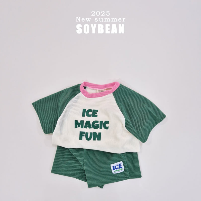 Soybean - Korean Children Fashion - #magicofchildhood - Ice Magic Top Bottom Set - 12