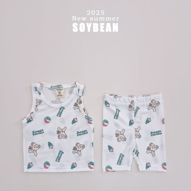 Soybean - Korean Children Fashion - #magicofchildhood - Summer Vacation Rabbit Easywear - 6