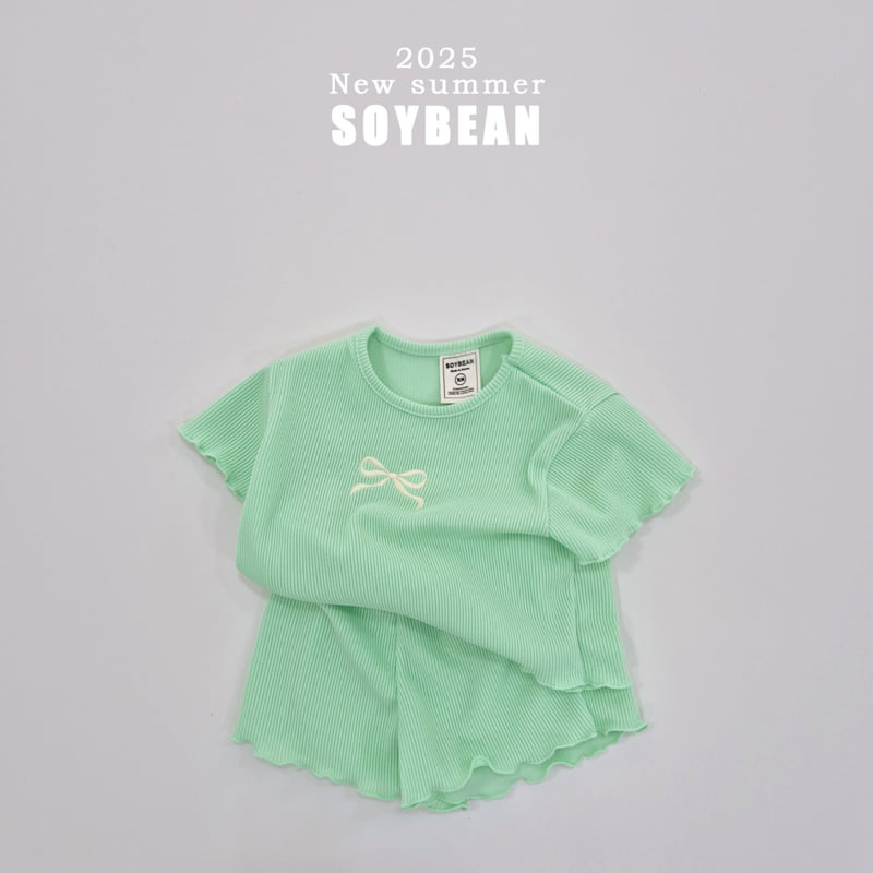 Soybean - Korean Children Fashion - #magicofchildhood - Ribbon Embroidery Wave Set - 10