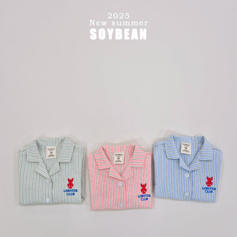 Soybean - Korean Children Fashion - #minifashionista - Lobster Open Shirt - 6