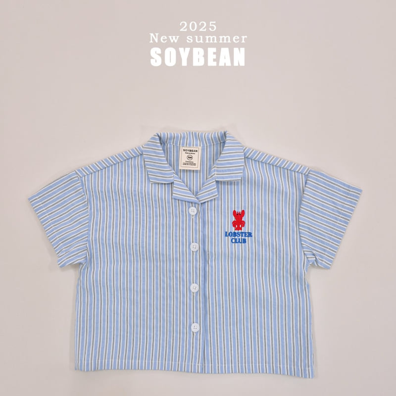 Soybean - Korean Children Fashion - #prettylittlegirls - Lobster Open Shirt - 7