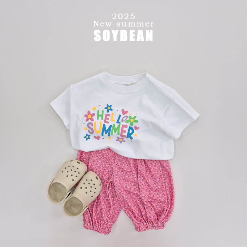 Soybean - Korean Children Fashion - #prettylittlegirls - Flower Pants - 5