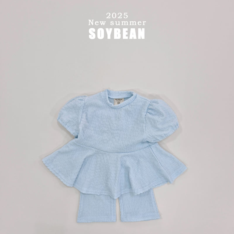 Soybean - Korean Children Fashion - #prettylittlegirls - Little Princess Top Bottom Set - 11