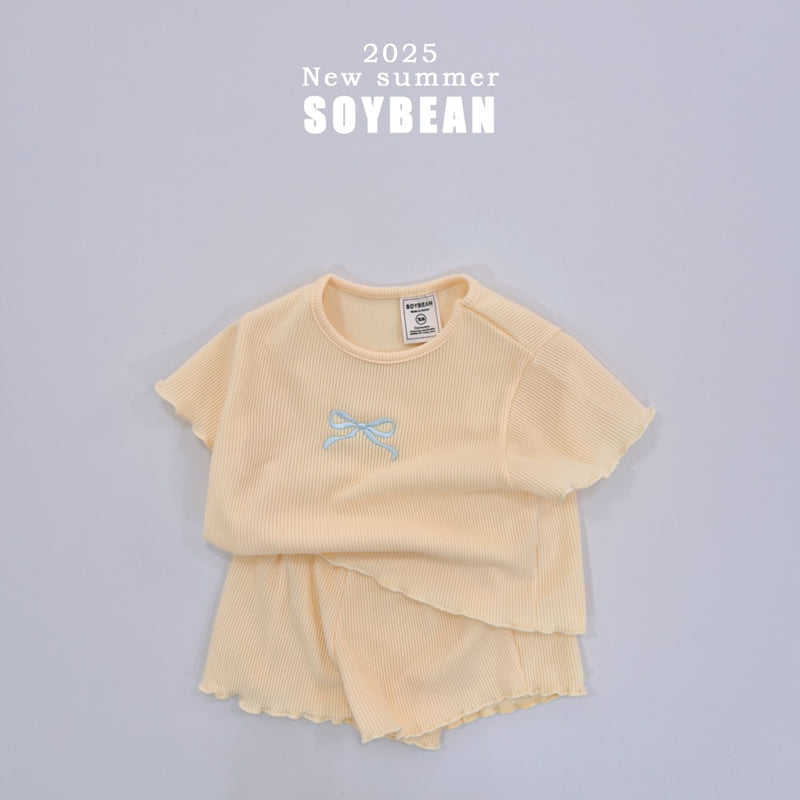 Soybean - Korean Children Fashion - #prettylittlegirls - Ribbon Embroidery Wave Set - 12