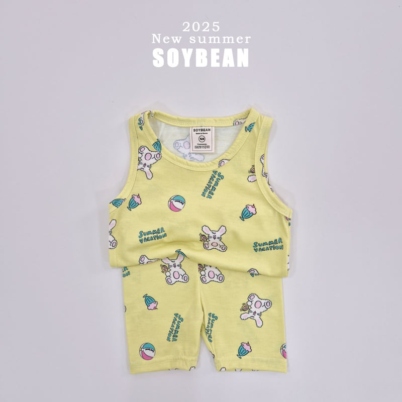 Soybean - Korean Children Fashion - #stylishchildhood - Summer Vacation Rabbit Easywear - 11