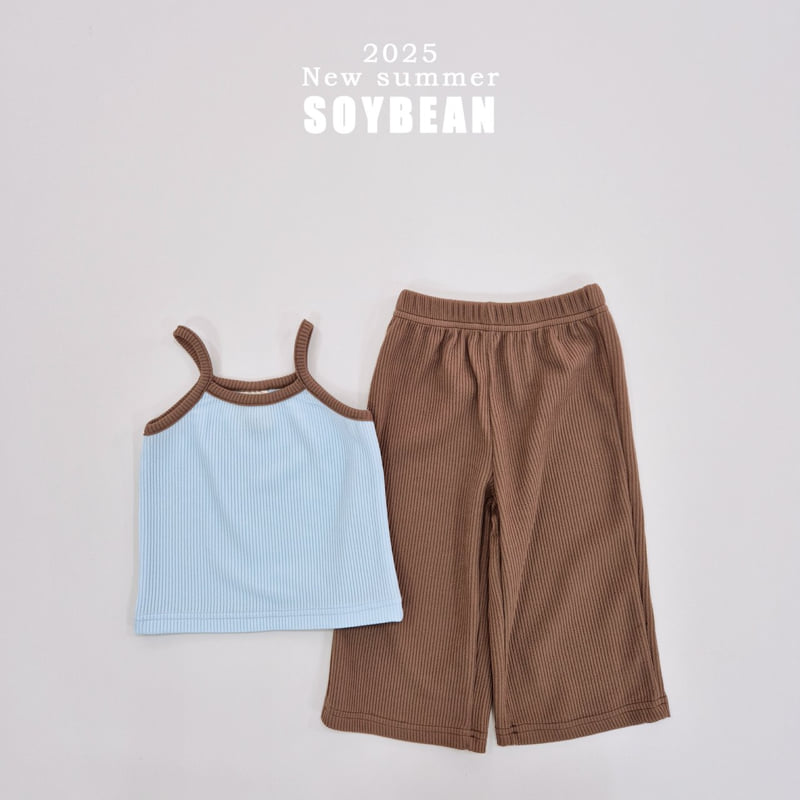 Soybean - Korean Children Fashion - #stylishchildhood - Jelly Pop Sleeveless Top Bottom Set - 12