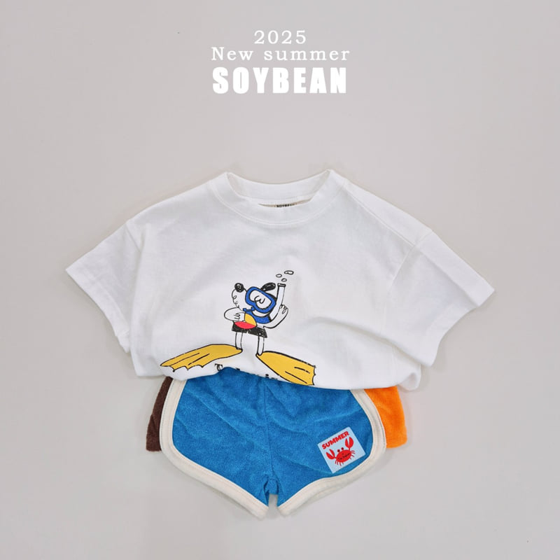 Soybean - Korean Children Fashion - #stylishchildhood - Snorkeling Short Sleeve Tee - 11