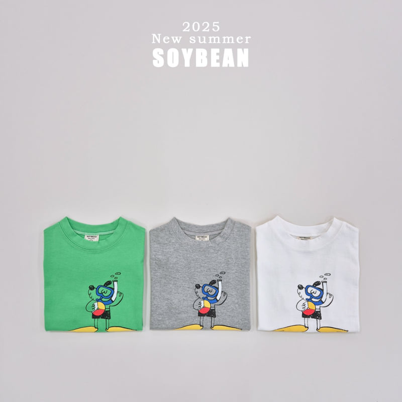 Soybean - Korean Children Fashion - #todddlerfashion - Snorkeling Short Sleeve Tee - 9