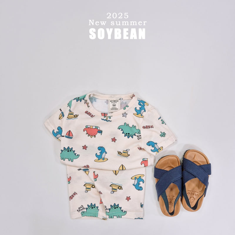 Soybean - Korean Children Fashion - #todddlerfashion - Dino Eeasywear - 3
