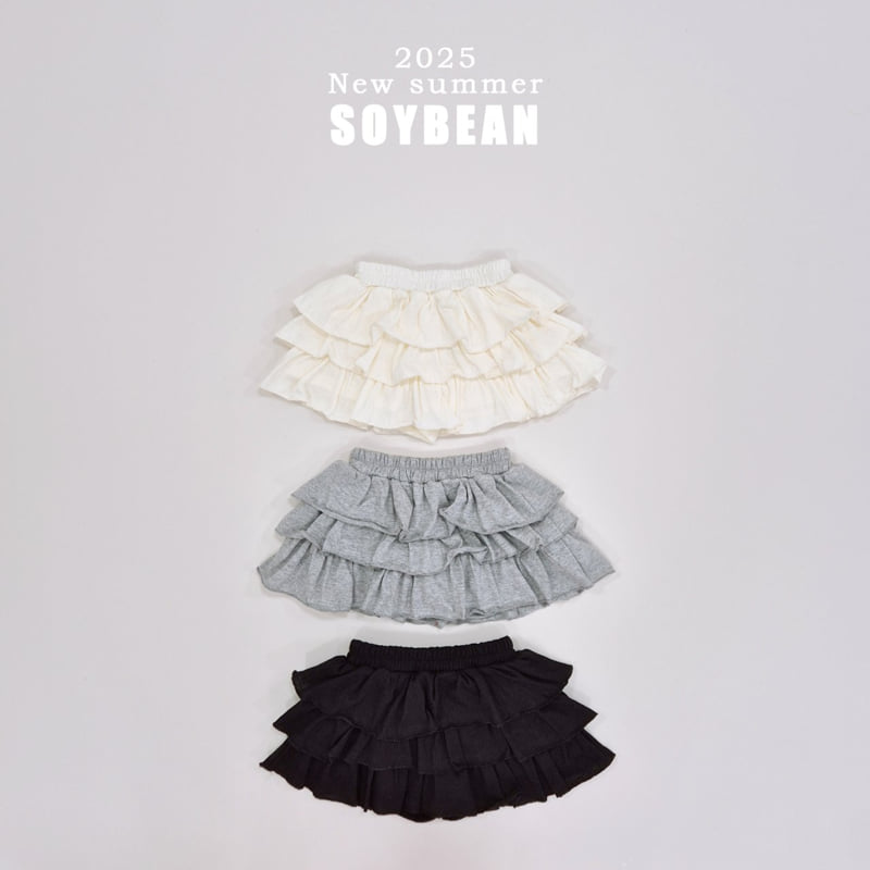 Soybean - Korean Children Fashion - #toddlerclothing - Summer Cancan Shorts