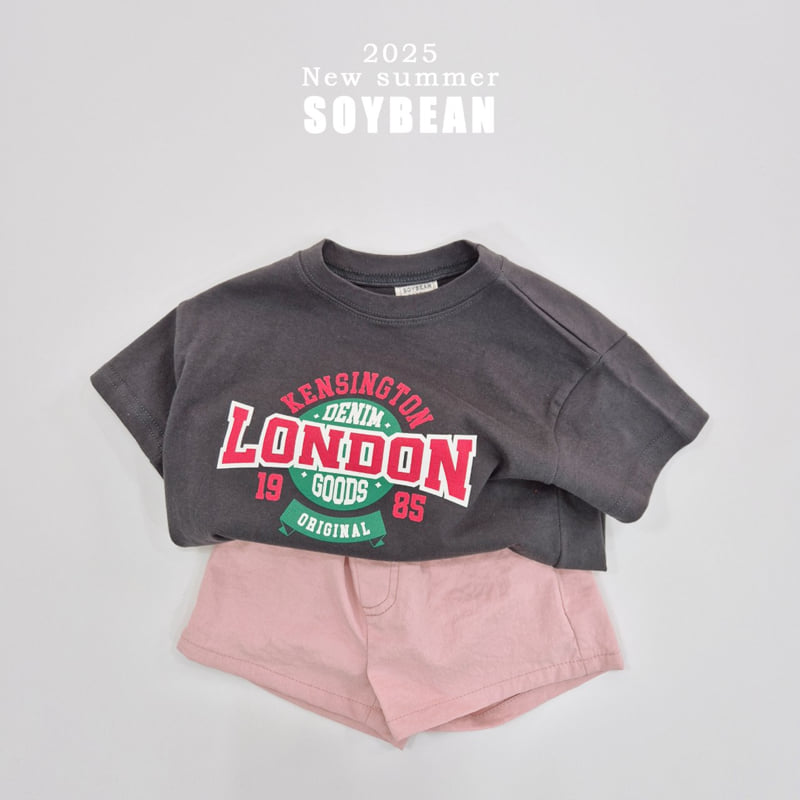 Soybean - Korean Children Fashion - #toddlerclothing - London Short Sleeve Tee - 12