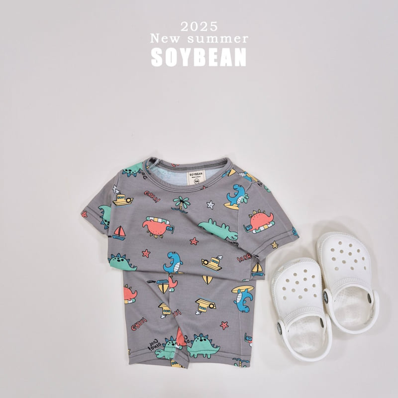 Soybean - Korean Children Fashion - #todddlerfashion - Dino Eeasywear - 4