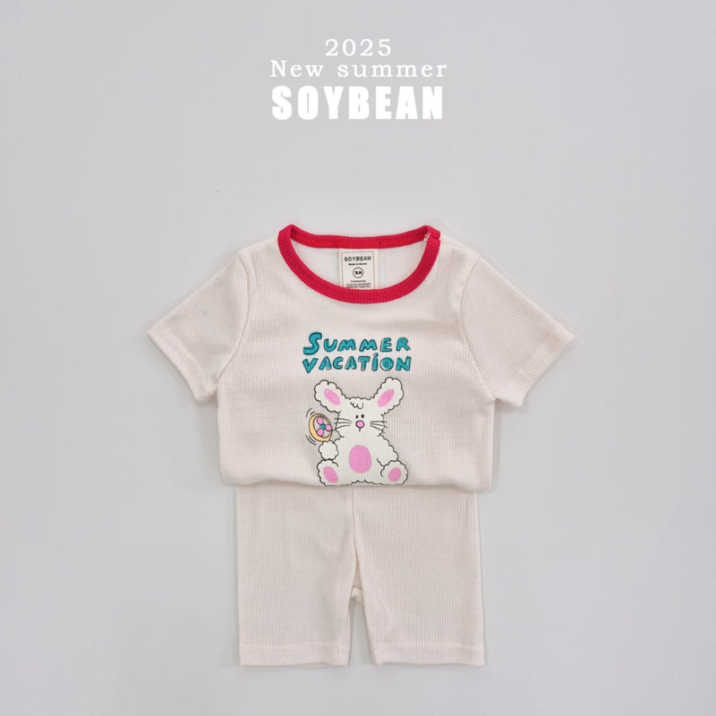 Soybean - Korean Children Fashion - #toddlerclothing - Cool Wind Bunny Easywear - 9