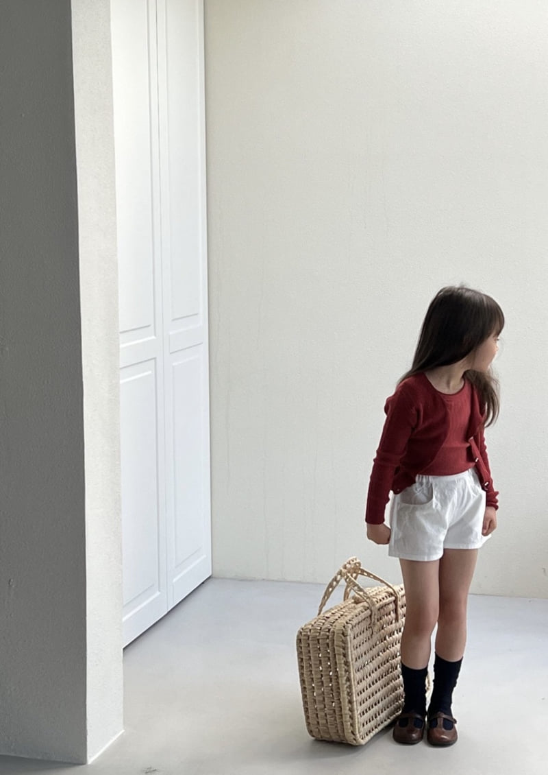 Soye - Korean Children Fashion - #designkidswear - Eyelet Pin Sleeveless - 2