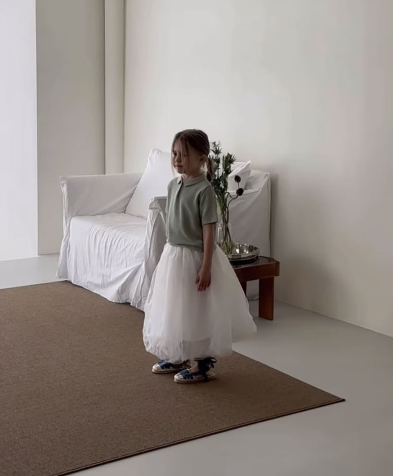 Soye - Korean Children Fashion - #discoveringself - Bubble Tulle Skirt