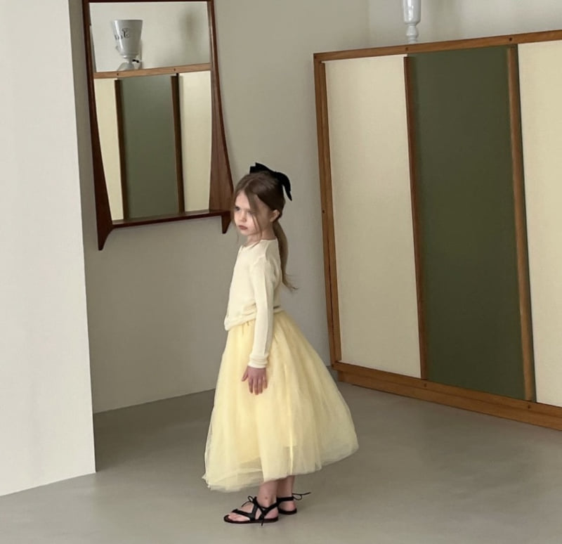 Soye - Korean Children Fashion - #fashionkids - Bubble Tulle Skirt - 2