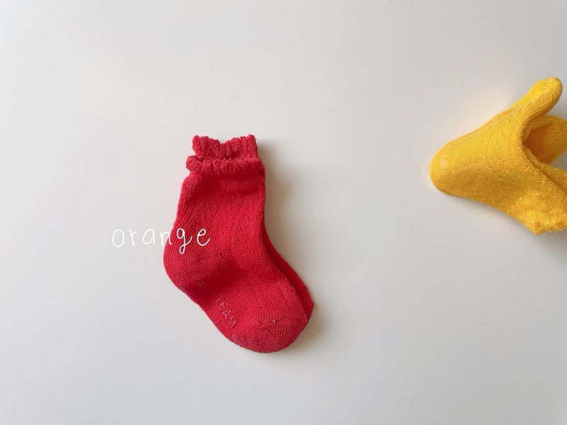 Teamand - Korean Baby Fashion - #babyfever - Macaron Short Socks Set - 5