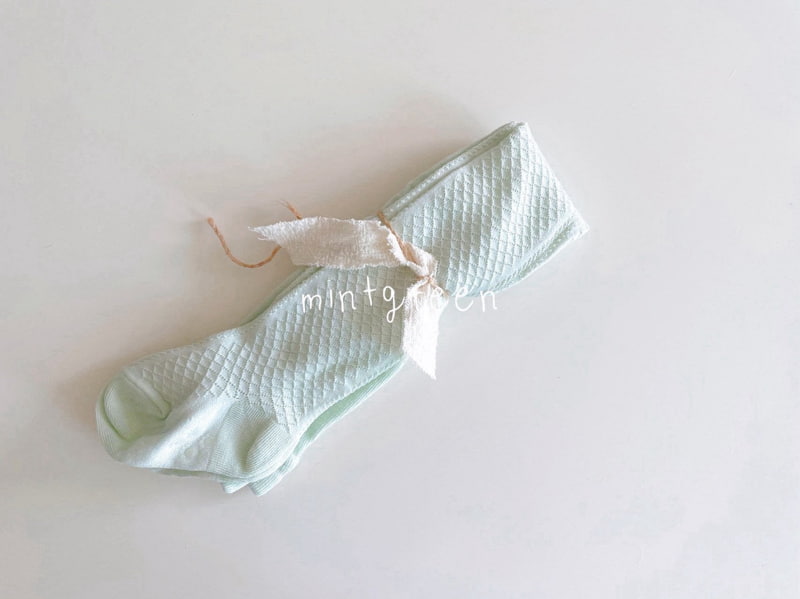 Teamand - Korean Baby Fashion - #babylifestyle - Summer Waffle Tights - 5