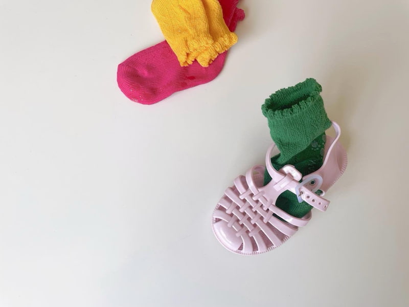 Teamand - Korean Baby Fashion - #babyoninstagram - Macaron Short Socks Set - 8