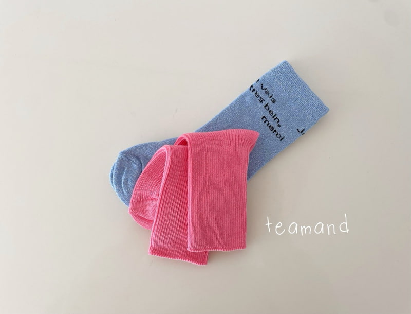 Teamand - Korean Baby Fashion - #babyootd - Pink Pop Set - 4