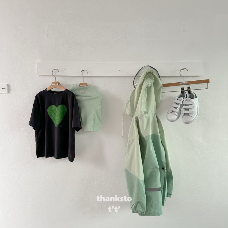 Thanksto TT - Korean Children Fashion - #kidzfashiontrend - Heart Tee - 4