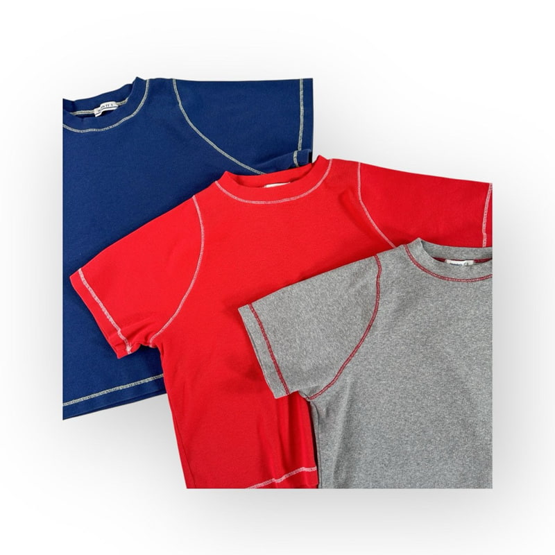 Thanksto TT - Korean Children Fashion - #childofig - Line Tee - 2