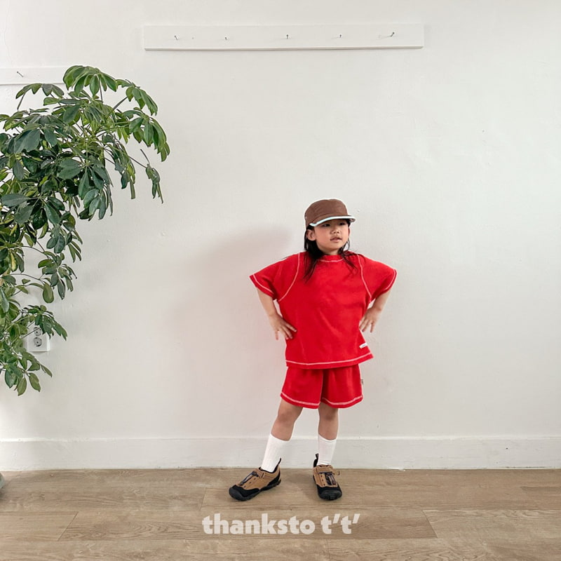 Thanksto TT - Korean Children Fashion - #childrensboutique - Line Tee - 4