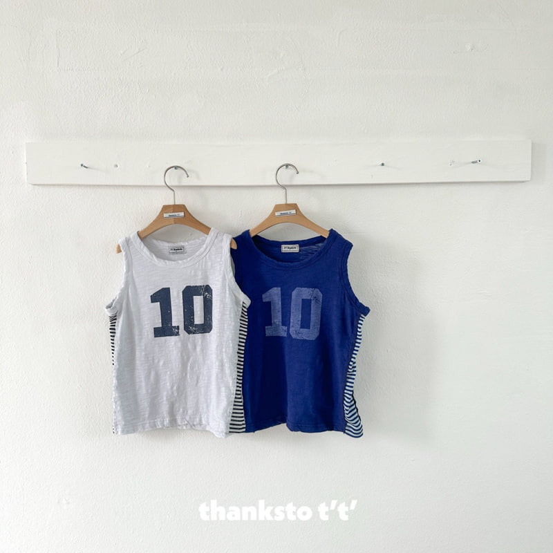 Thanksto TT - Korean Children Fashion - #designkidswear - Ten Sleeveless - 3