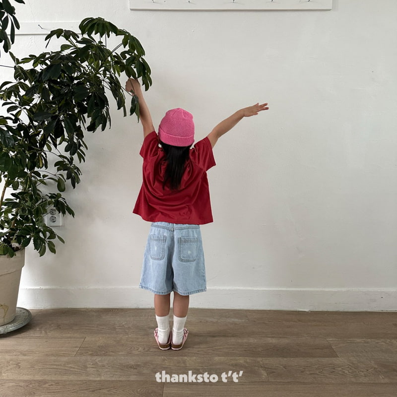 Thanksto TT - Korean Children Fashion - #designkidswear - Love Rabbit Tee - 5