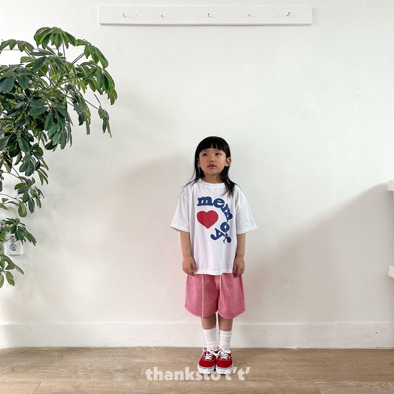 Thanksto TT - Korean Children Fashion - #discoveringself - Memory Tee - 8