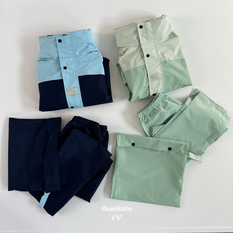 Thanksto TT - Korean Children Fashion - #kidsshorts - Rainpack Jacket - 6