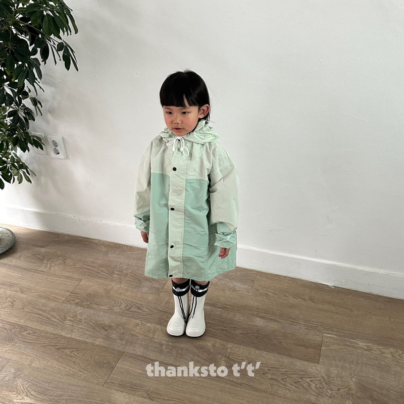 Thanksto TT - Korean Children Fashion - #kidzfashiontrend - Rainpack Jacket - 8