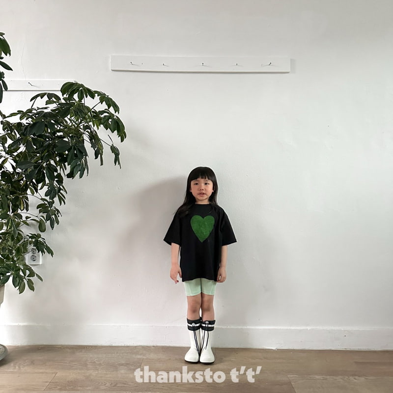 Thanksto TT - Korean Children Fashion - #littlefashionista - Heart Tee - 5