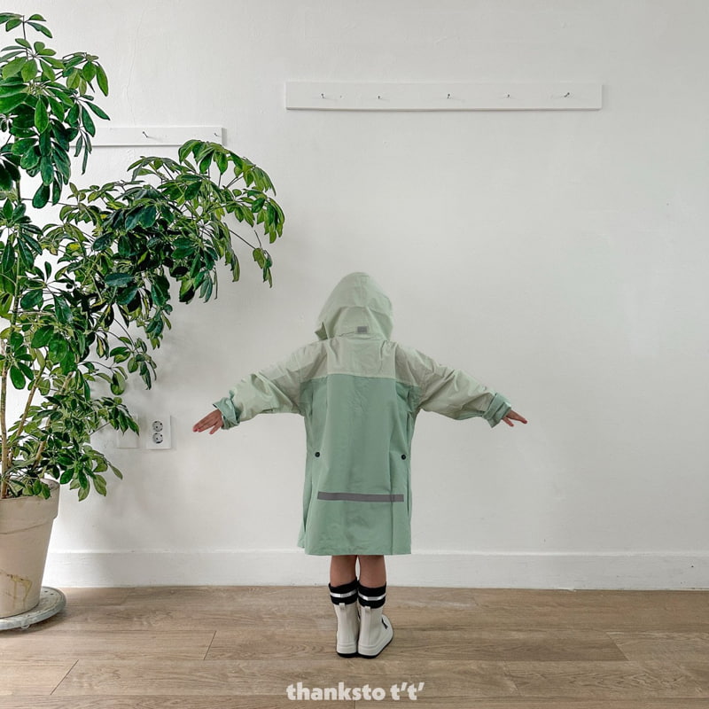 Thanksto TT - Korean Children Fashion - #magicofchildhood - Rainpack Jacket - 11